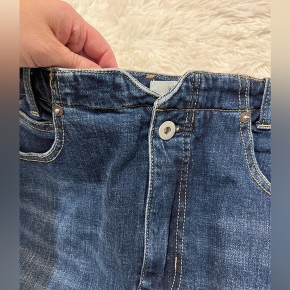 We The Free Worn Rinse Denim Skirt - NWT - Size 30 - Picture 7 of 8